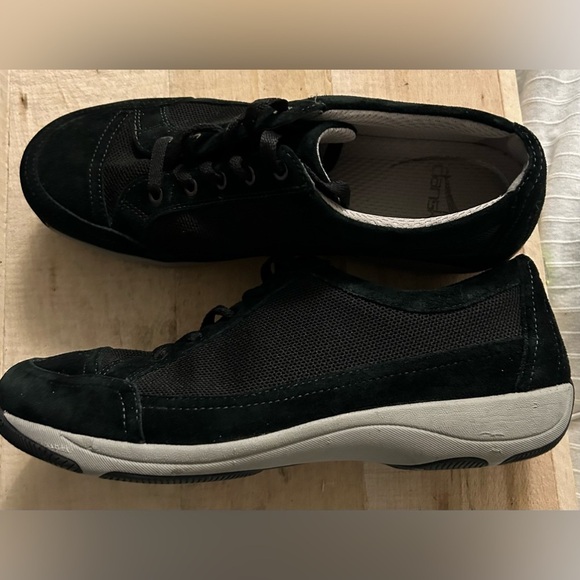 DANSKO Shoes Women Harmony Gray Suede Lace Up Sneakers Comfort Nurse Size 41 - Picture 5 of 8